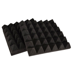 Pyramid Shaped Black soundproof acoustic foam