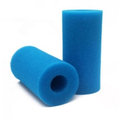 Blue Swimming Pool Filter Foam Reusable Washable Sponge Cartridge Filter Foam